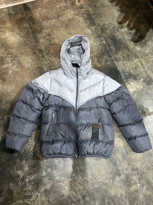 Пуховик Nike Storm-Fit Сірий/курточка Найк Шторм-Фіт