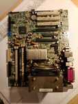 Płyta główna HP 466  439-001 z procesorem i radiatorem
