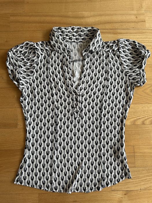 Bluzka damska Top z krotkim rękawkiem New Look 36 S