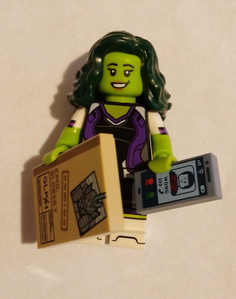 Minifigurka Lego Marvel - Pani Hulk - seria 2