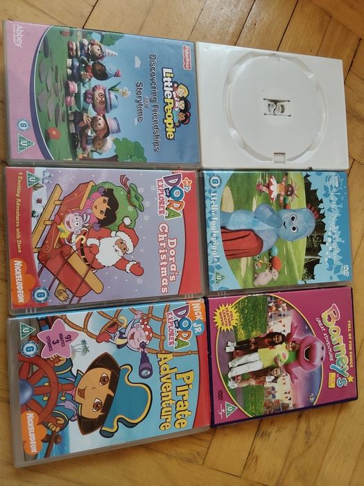 Płyty DVD Edukacyjne Dla dzieci po Angielsku
