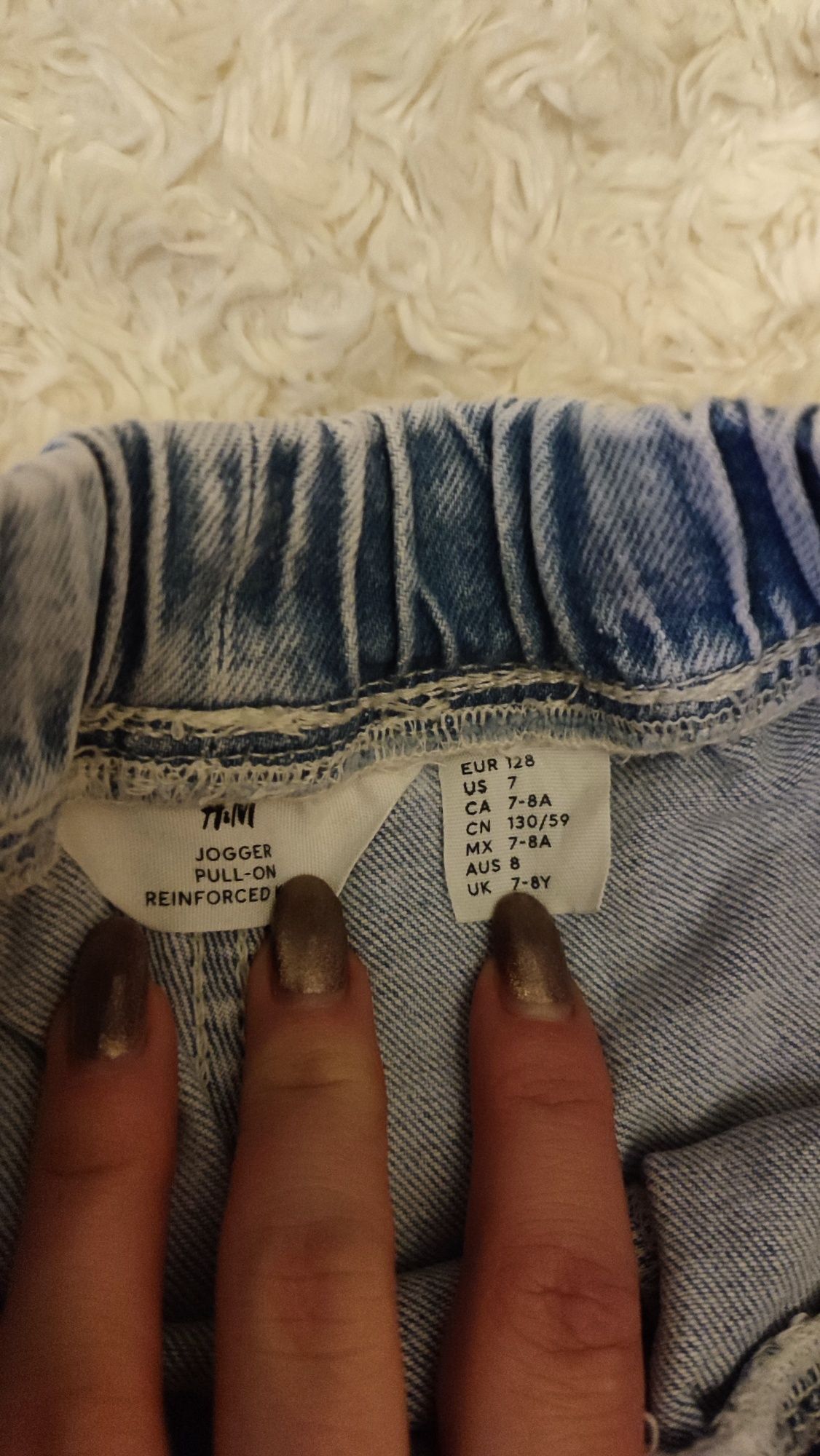 Джинси H&M на зріст 128 см