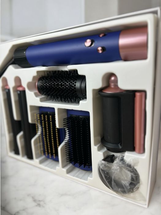 Фен Стайлер 6в1 без лoгo в стилі Dyson Prussian опт дроп роздріб