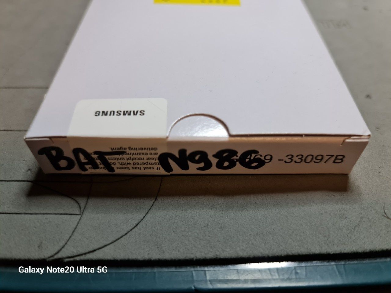 100% nowa I oryginalna bateria do Samsung Note 20 ultra