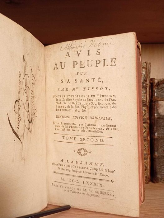 Starodruk 1789 Medycyna Porady - T2