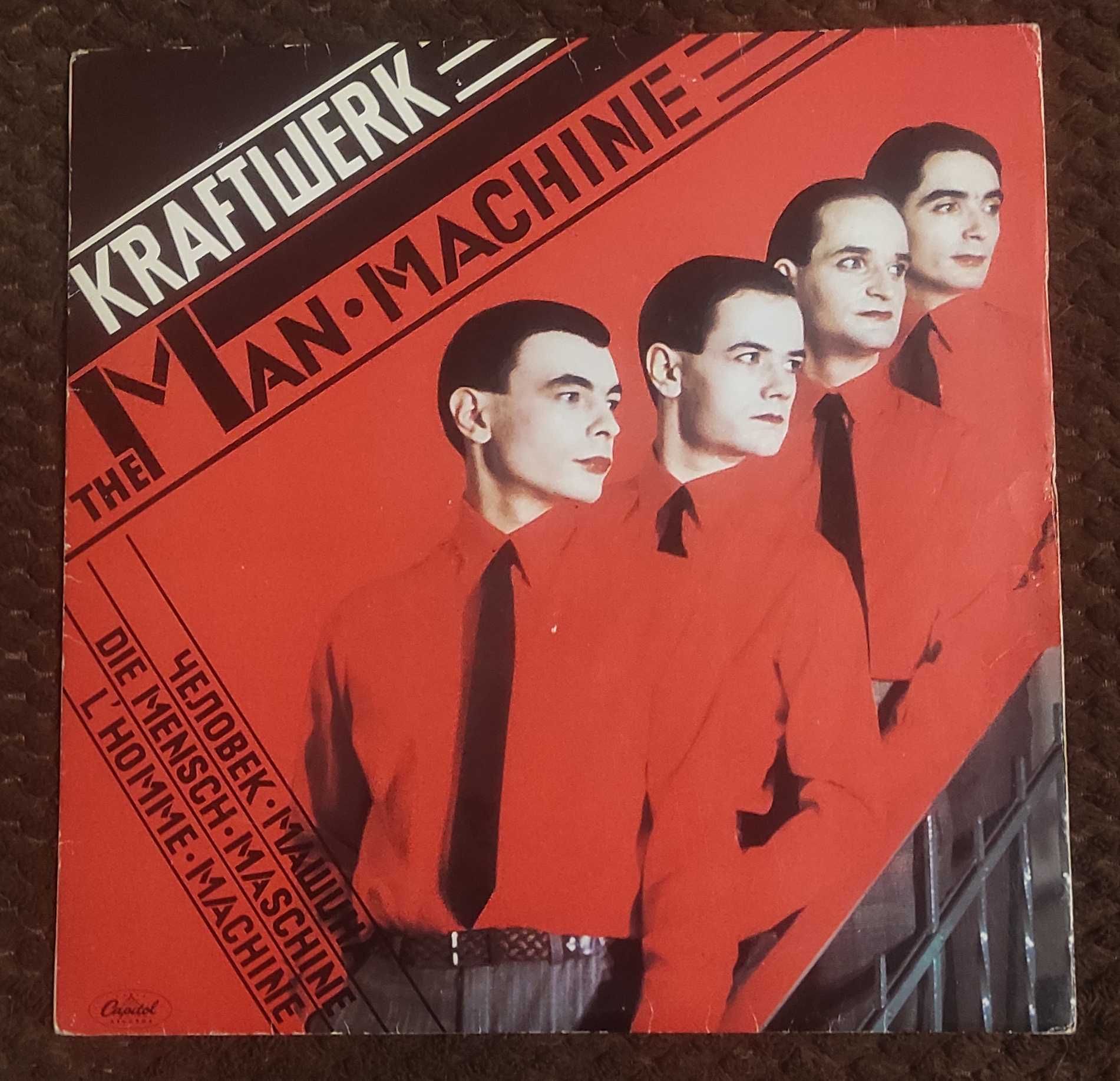 Вінілова платівка Kraftwerk: Man-Machine