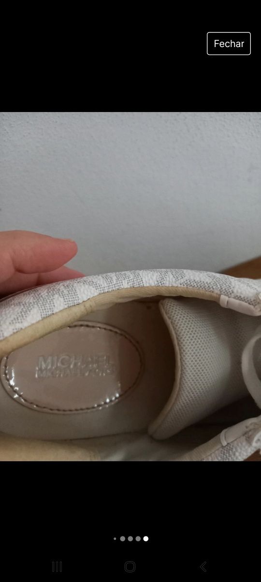 Sapatilha Michael Kors como novas
