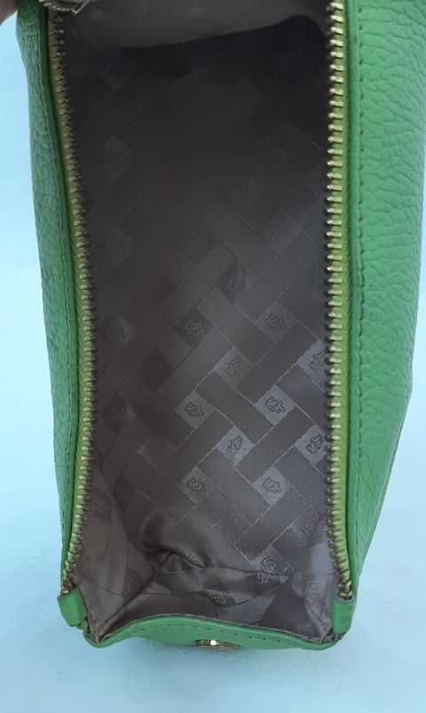 VIF оригинал кожа косметичка зеленая sui juicy распродана сумка fendi