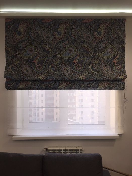 Римские и рулонные шторы, День-Ночь, Жалюзи. Работаем по безналу!