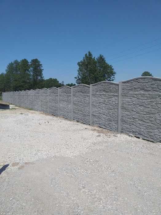 Ogrodzenie betonowe panelowe wiaty garaże montaż producent
