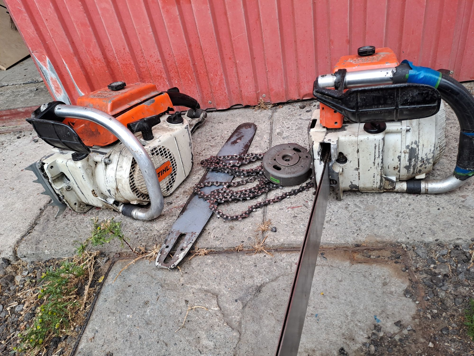 Stihl 041 dwie piły