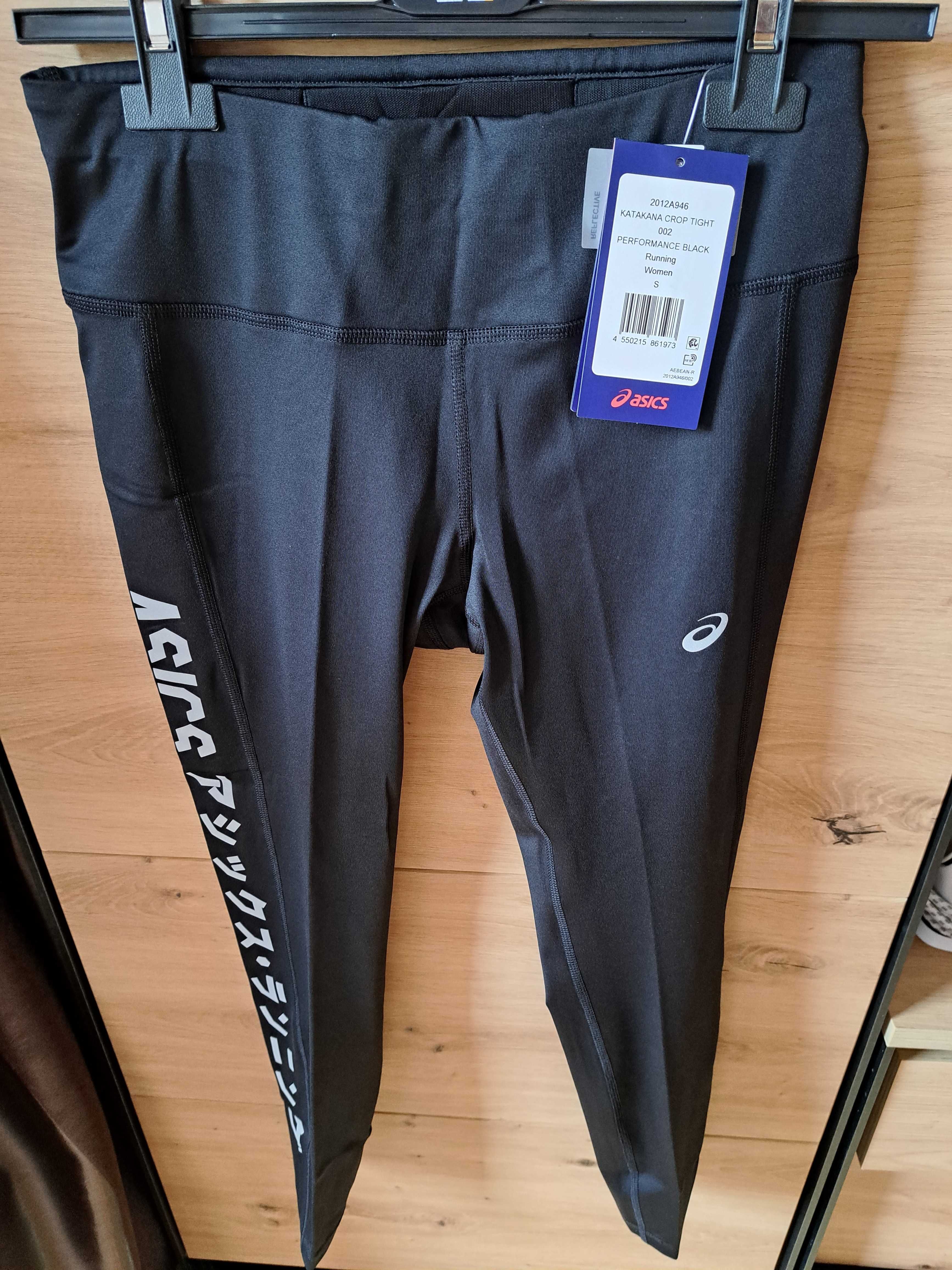 nowe damskie leginsy Asics rozmiar S