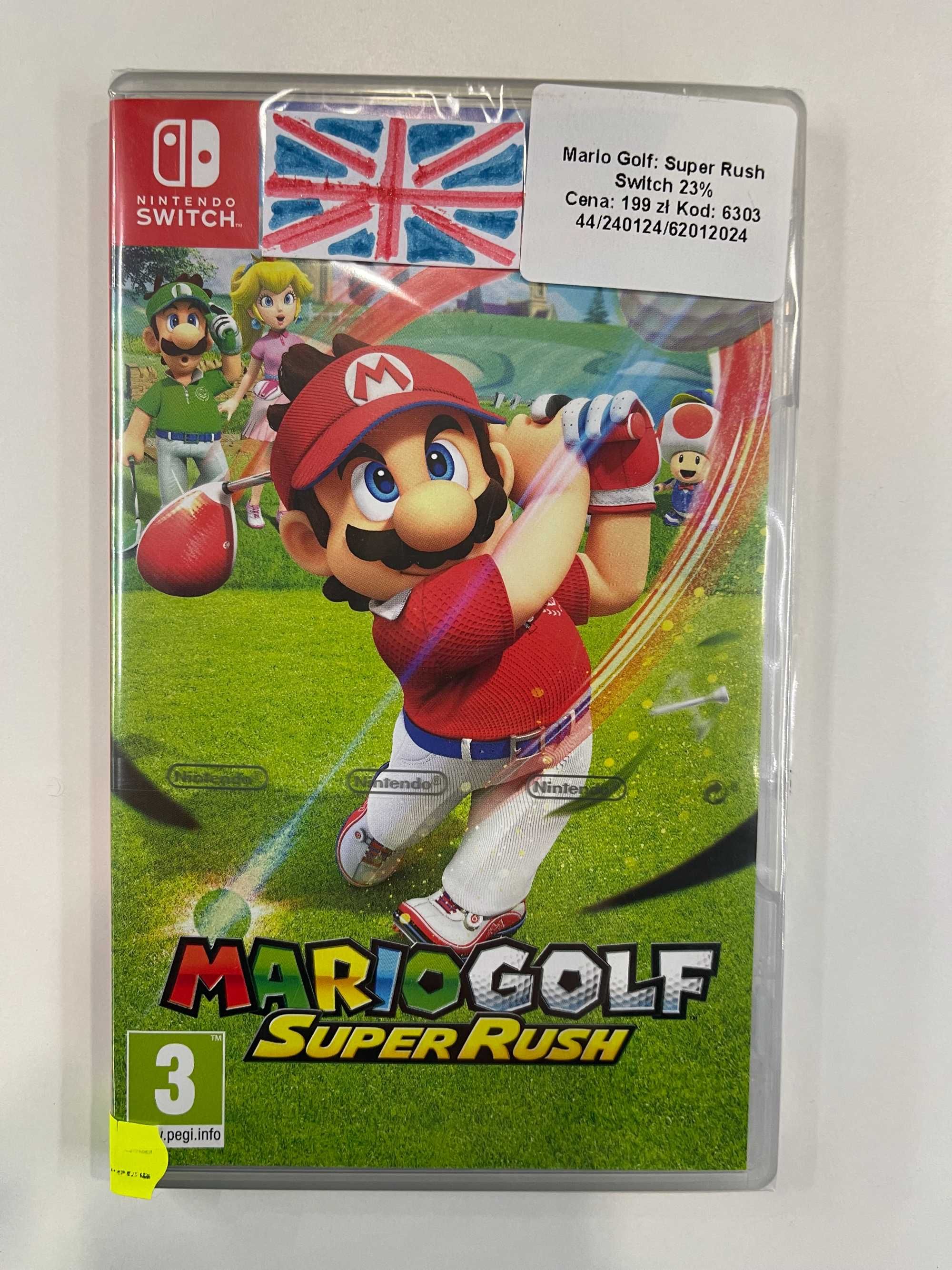 Mario Golf: Super Rush Switch Nowa