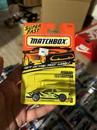 Matchbox Ferrari Testarossa Super Fast 1996 rok