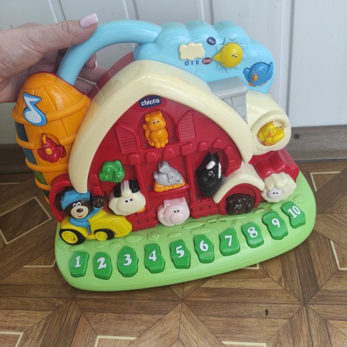 Іграшка мультимедійна інтерактивна сортер будиночок