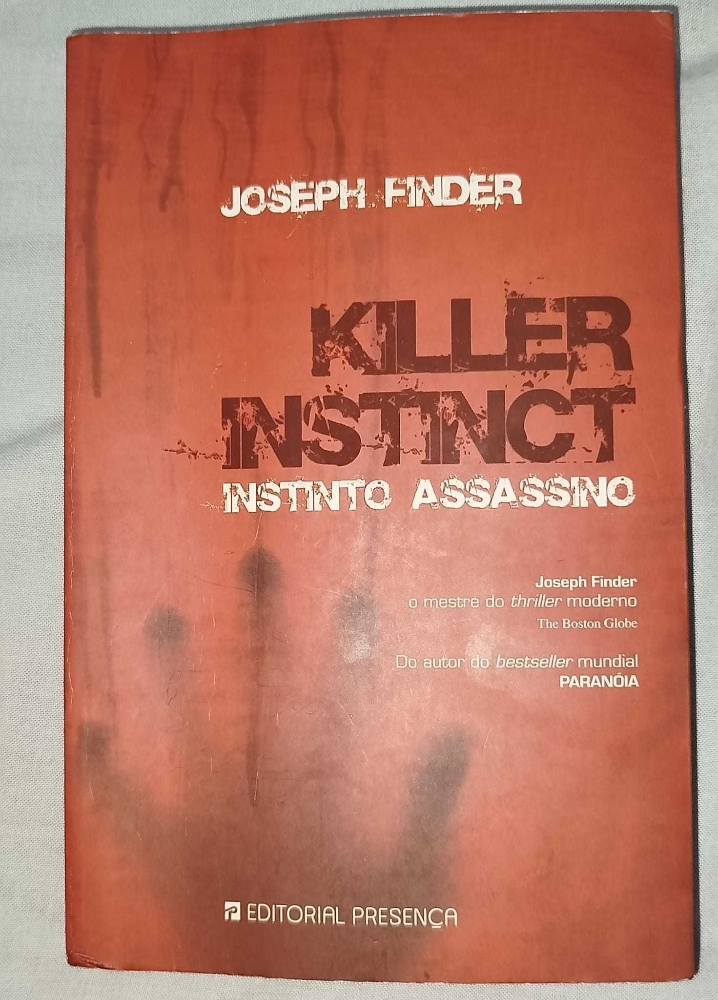 Livro "Killer instinct" - Joseph Finder