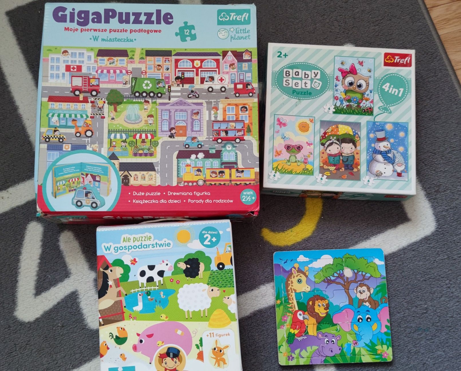 Puzzle dla 2 latka