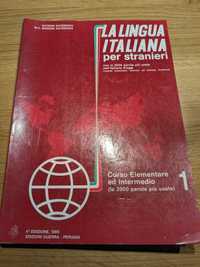 Podręcznik do włoskiego "La lingua Italiana per stranieri 1" jak nowy