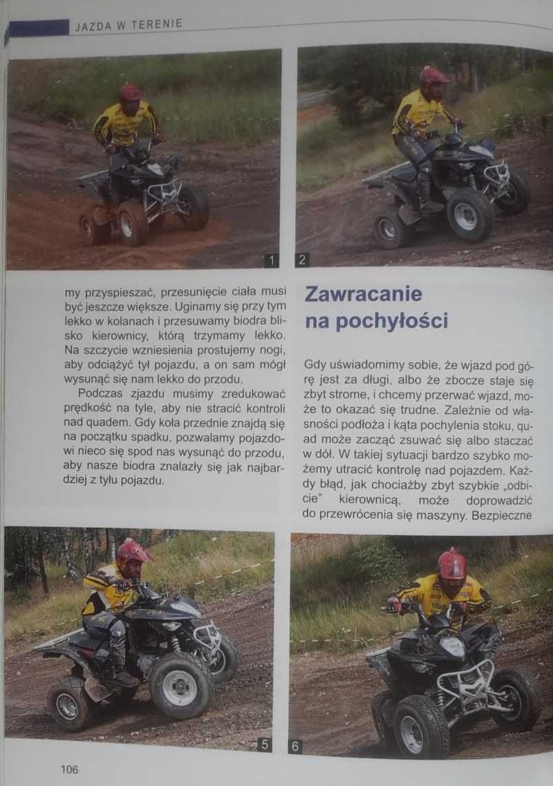 Quad Quady. Technika jazdy. Ilustrowany poradnik. R. Degelmann