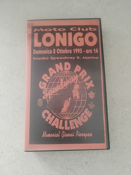 Kaseta VHS Lonigo Grand Prix challenge 1995r żużel