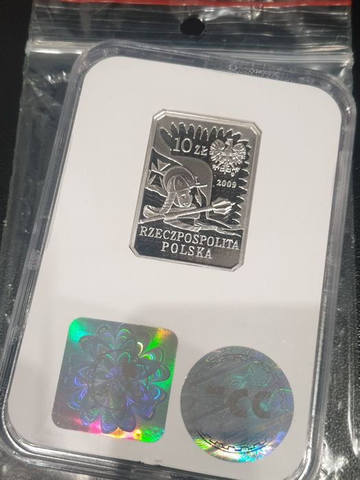 moneta husarz pr70 10 zł