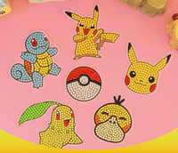 Алмазна вишивка мозаїка Пікачу покемон наліпки pokemon Pikachu