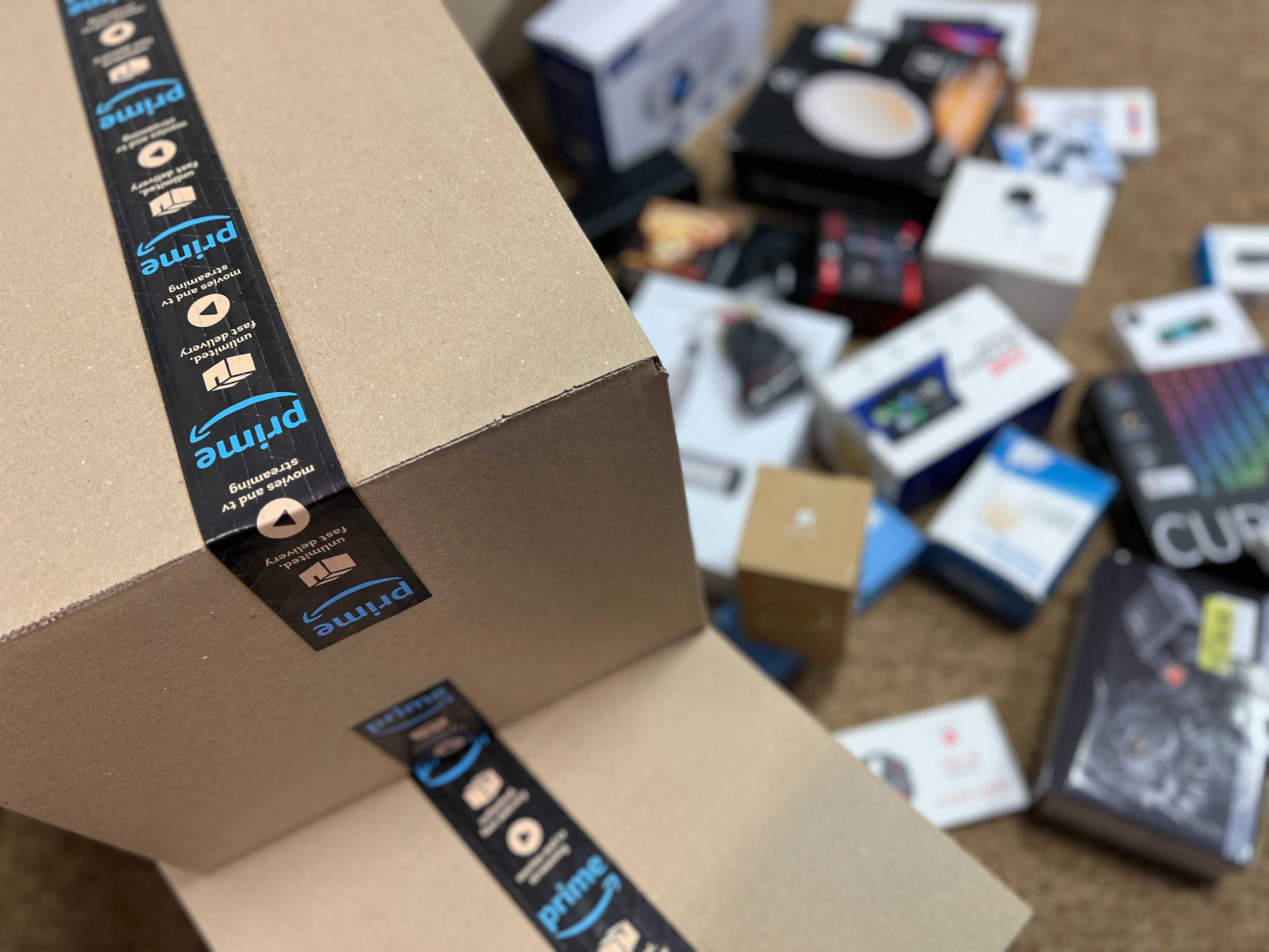 Amazon box, техніка з європи