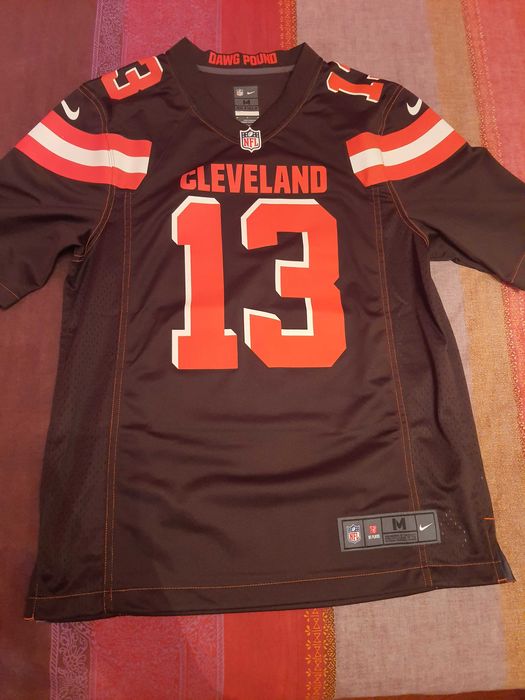 Camisola de futebol americano beckham jr cleveland 13 tamanho M