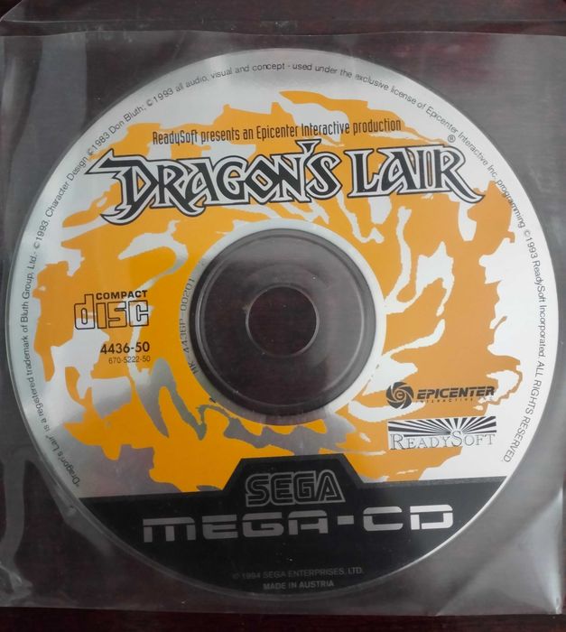 Dragon's Lair [Sega Mega-CD PAL]