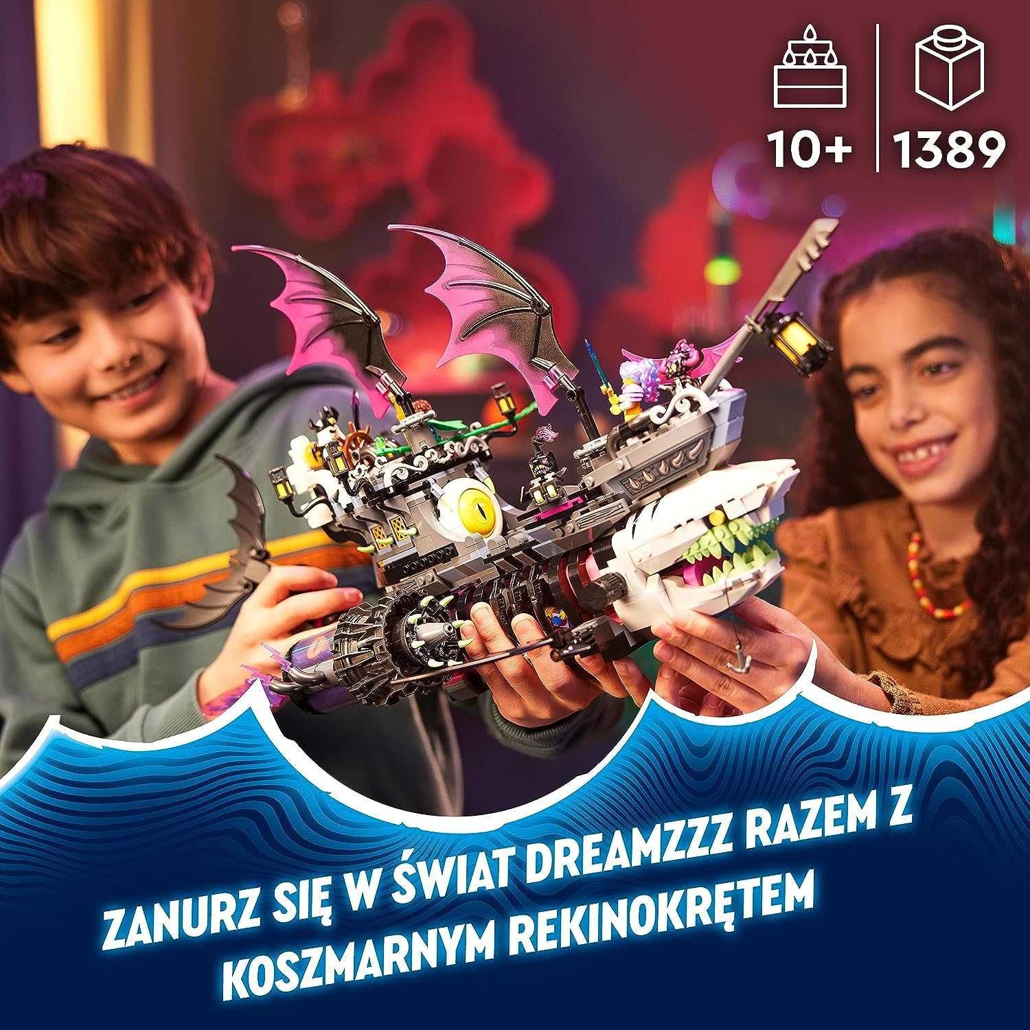 LEGO DREAMZzz Koszmarny Rekinokręt Czołg 71469 DARMOWA WYS 24H