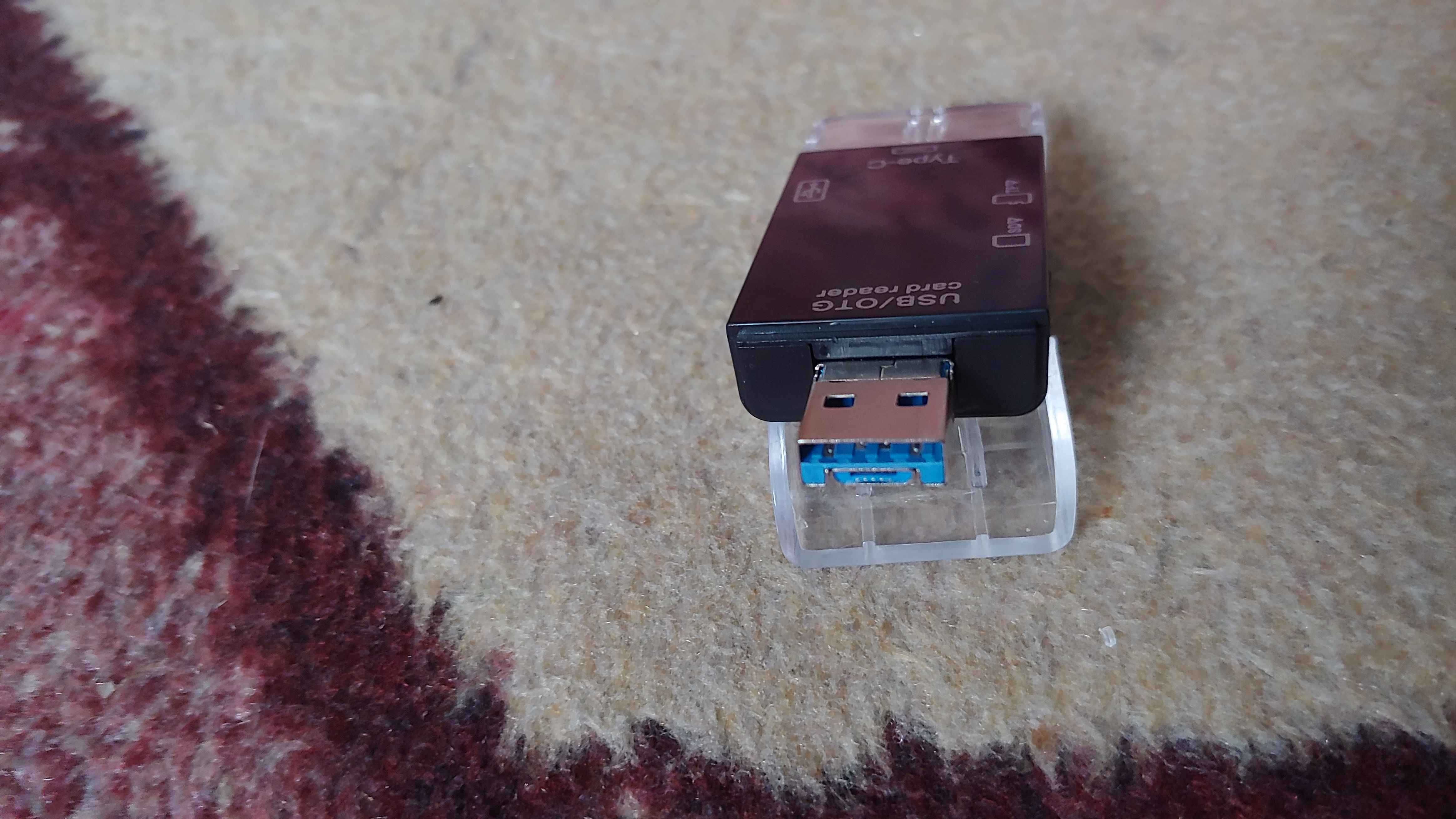 Картридер Sd Tf type-c micro usb Usb 3.0  Мульти OTG новый