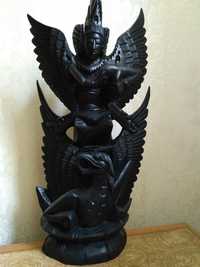 Гаруда-Вишну-Кенчана деревянная статуэтка , индонезия
