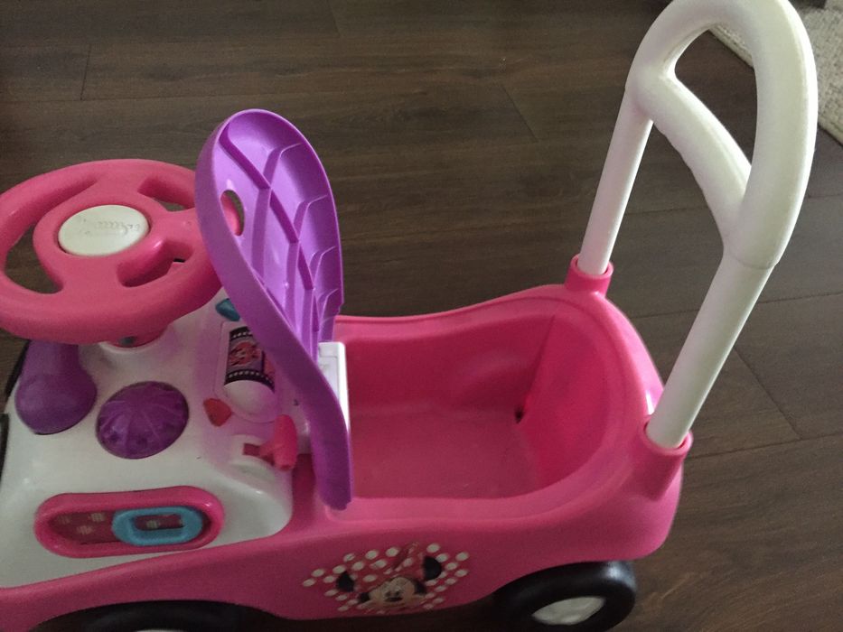 Jeździk, pchacz,samochodzik interaktywny Myszka Minnie