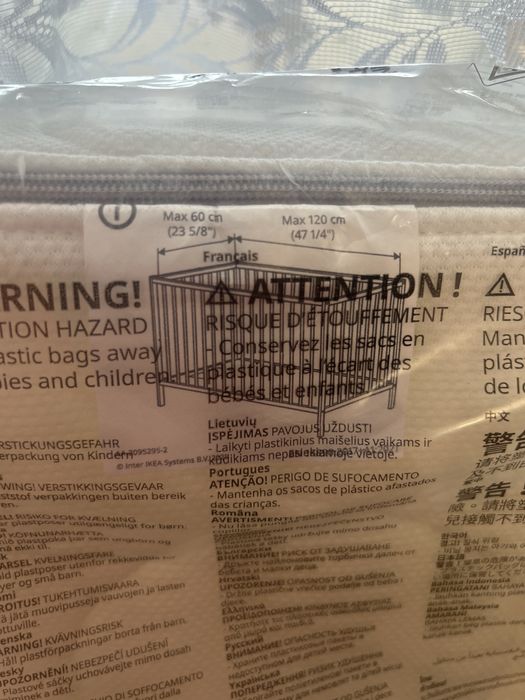 Матрац дитячий 120/60/7см