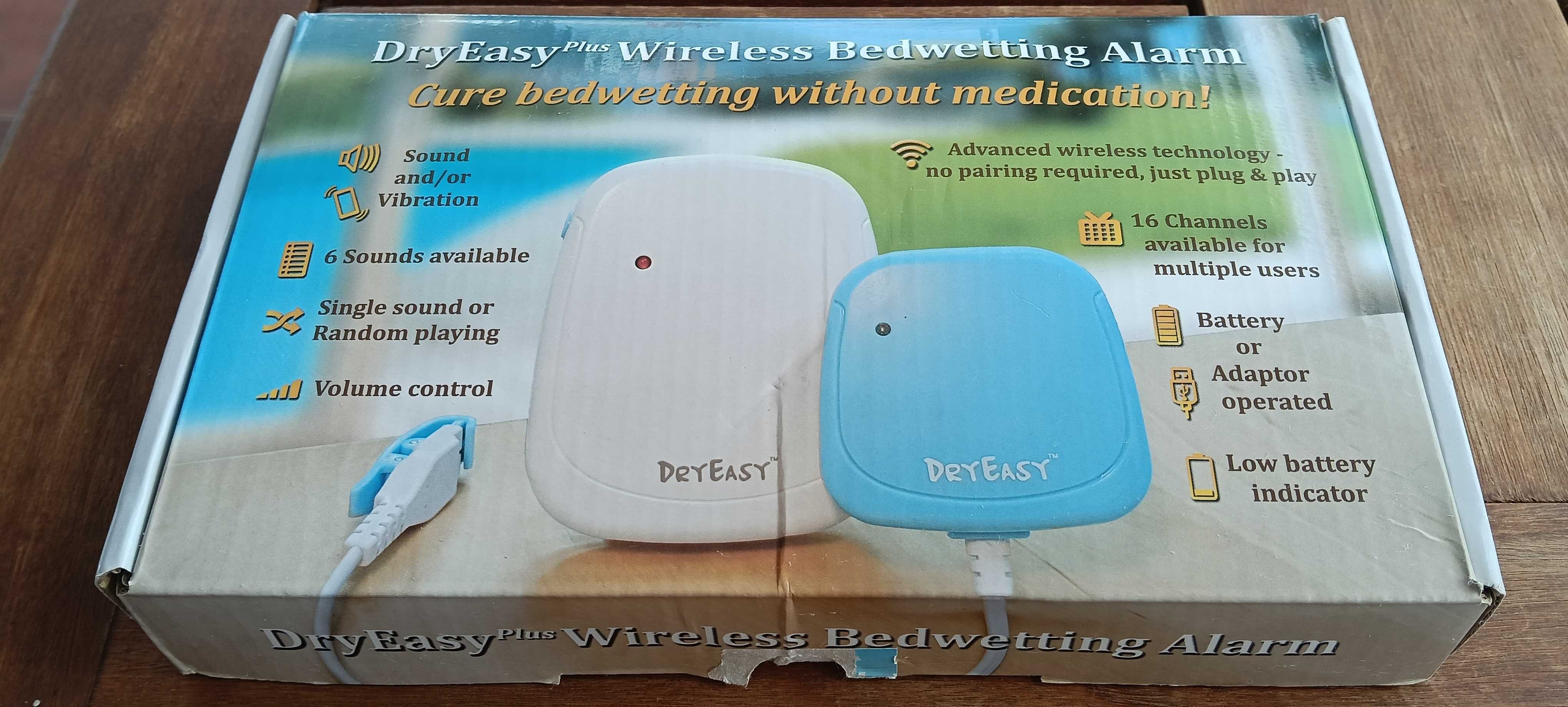 Alarme enurese infantil DryEasy plus - wireless bedwetting alarm