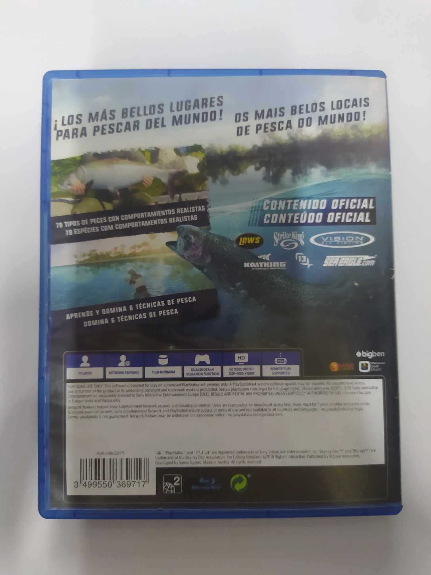 Pro Fishing Simulator PS4 Polskie napisy / Okładka zagraniczna PS5 gra