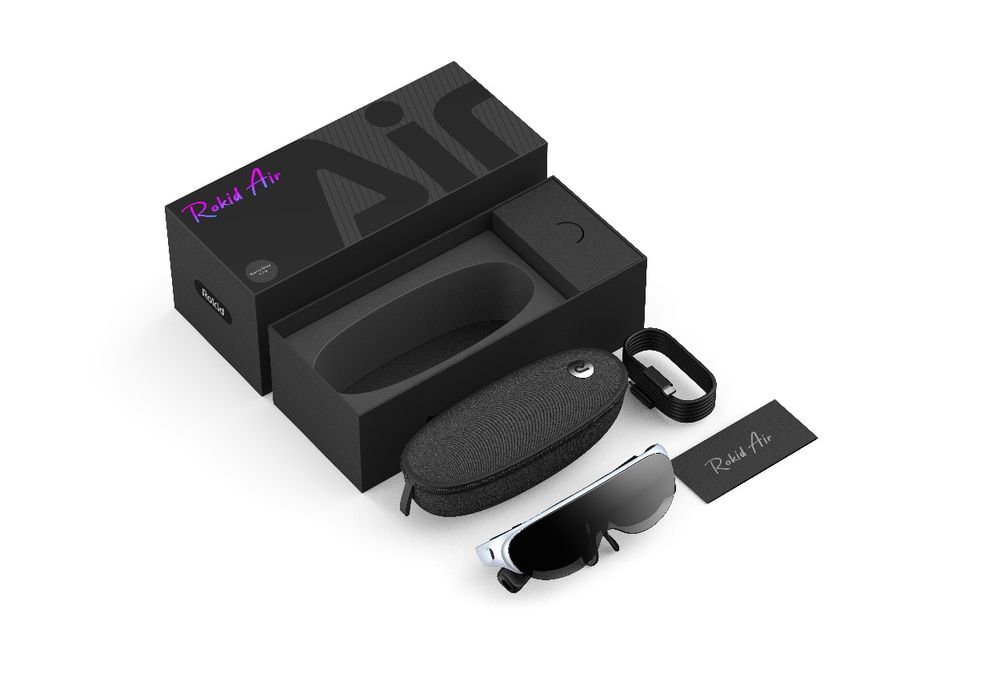 Rokid air очки + станция дополненной реальности 3d виртуальный экран.