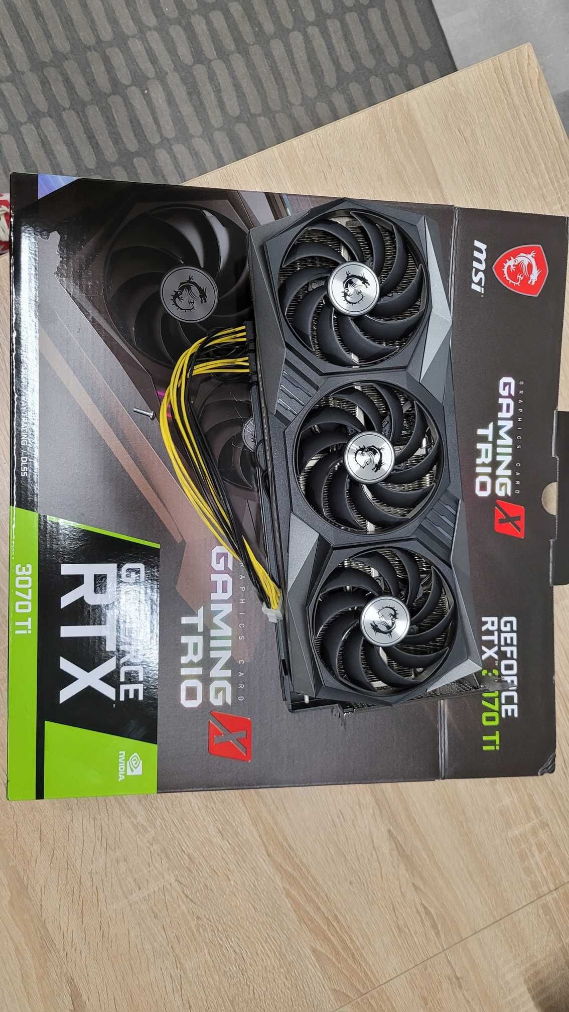 Karta graficzna MSI GeForce RTX 3070 Ti Gaming X Trio 8 GB GDDR6