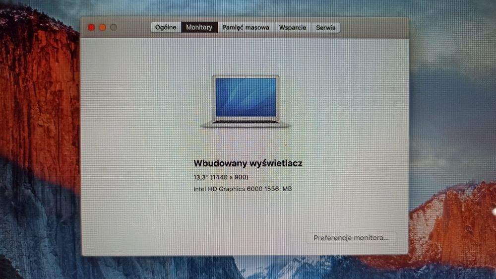 MacBook Air (13-calowy, początek 2015 r.)