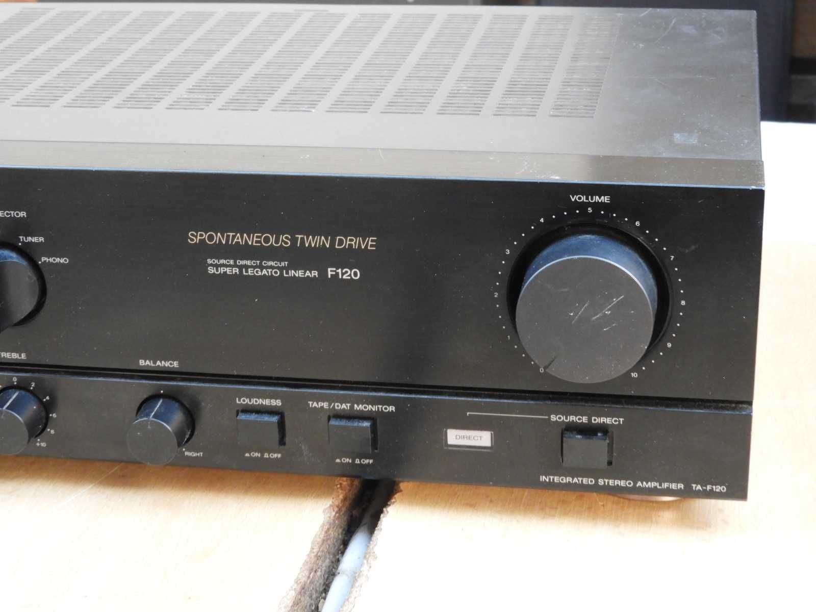 Wzmacniacz Sony TA - F120 część dużej wieży 43 cm.