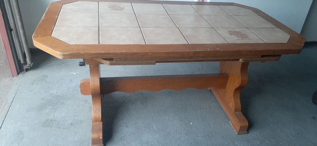 Drewniana ława stół 76x137