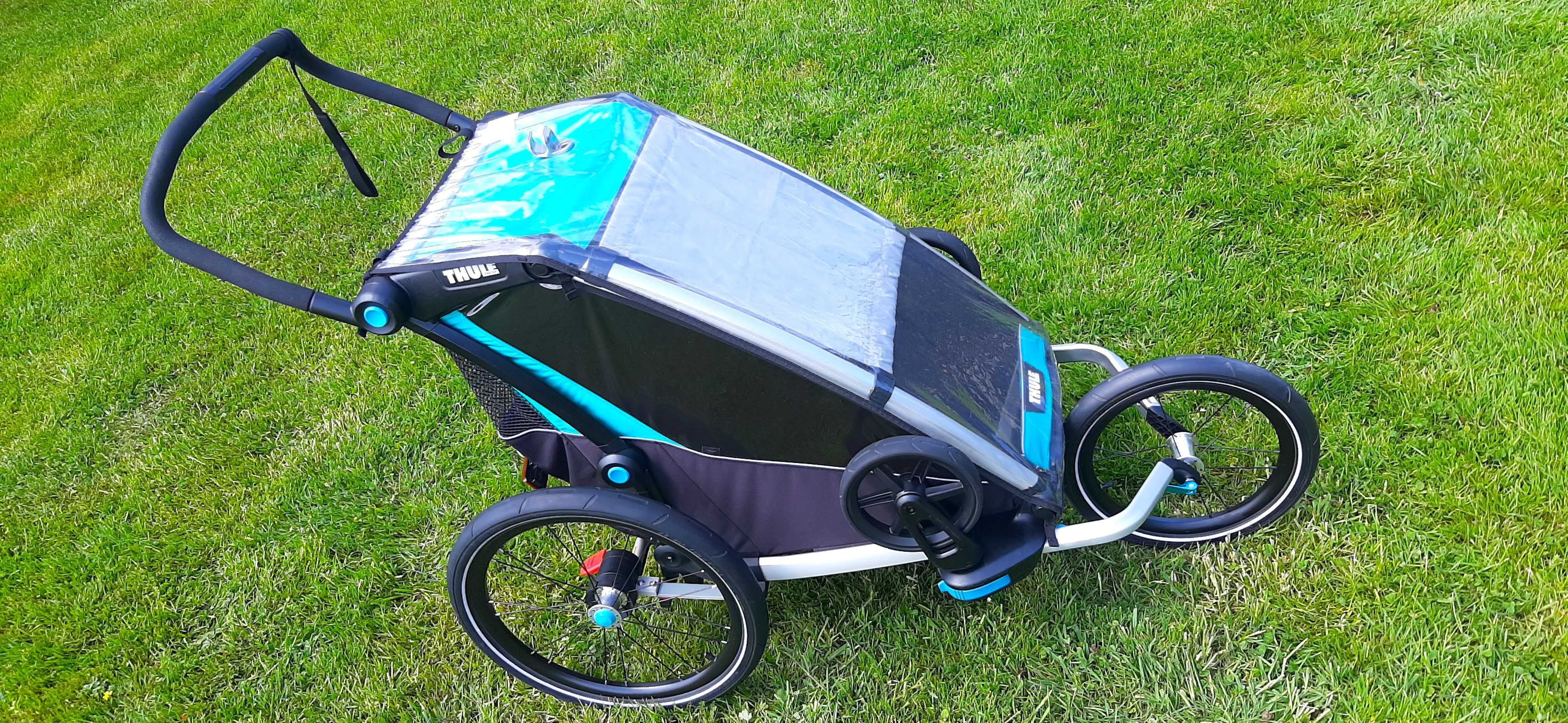 Thule Chariot Lite 1 przyczepka rowerowa wózek spacerowy i biegowy 3w1