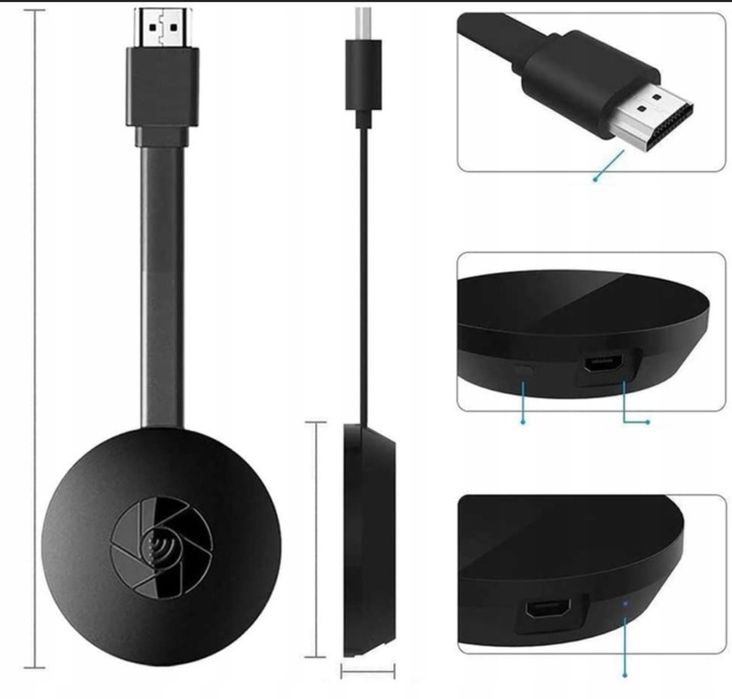 Chromecast Adapter Bezprzewodowy Google Miracast HDMI Adapter wifi