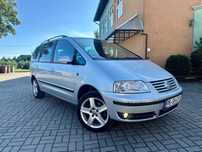Volkswagen Sharan 1.9 TDI United Navi 7 Foteli Serwis Hak Super Stan