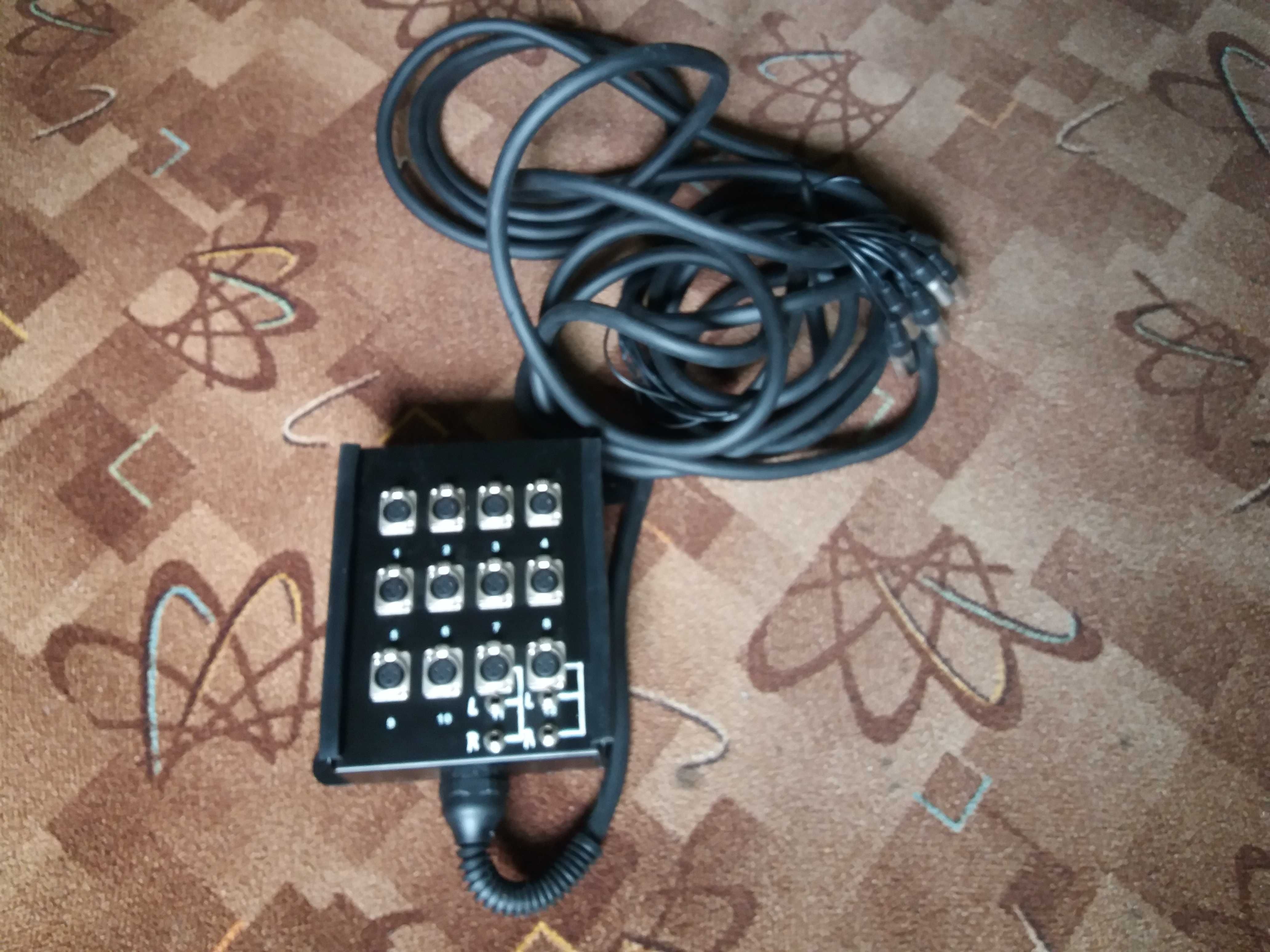 Wieloparowy Stagebox pyta XLR