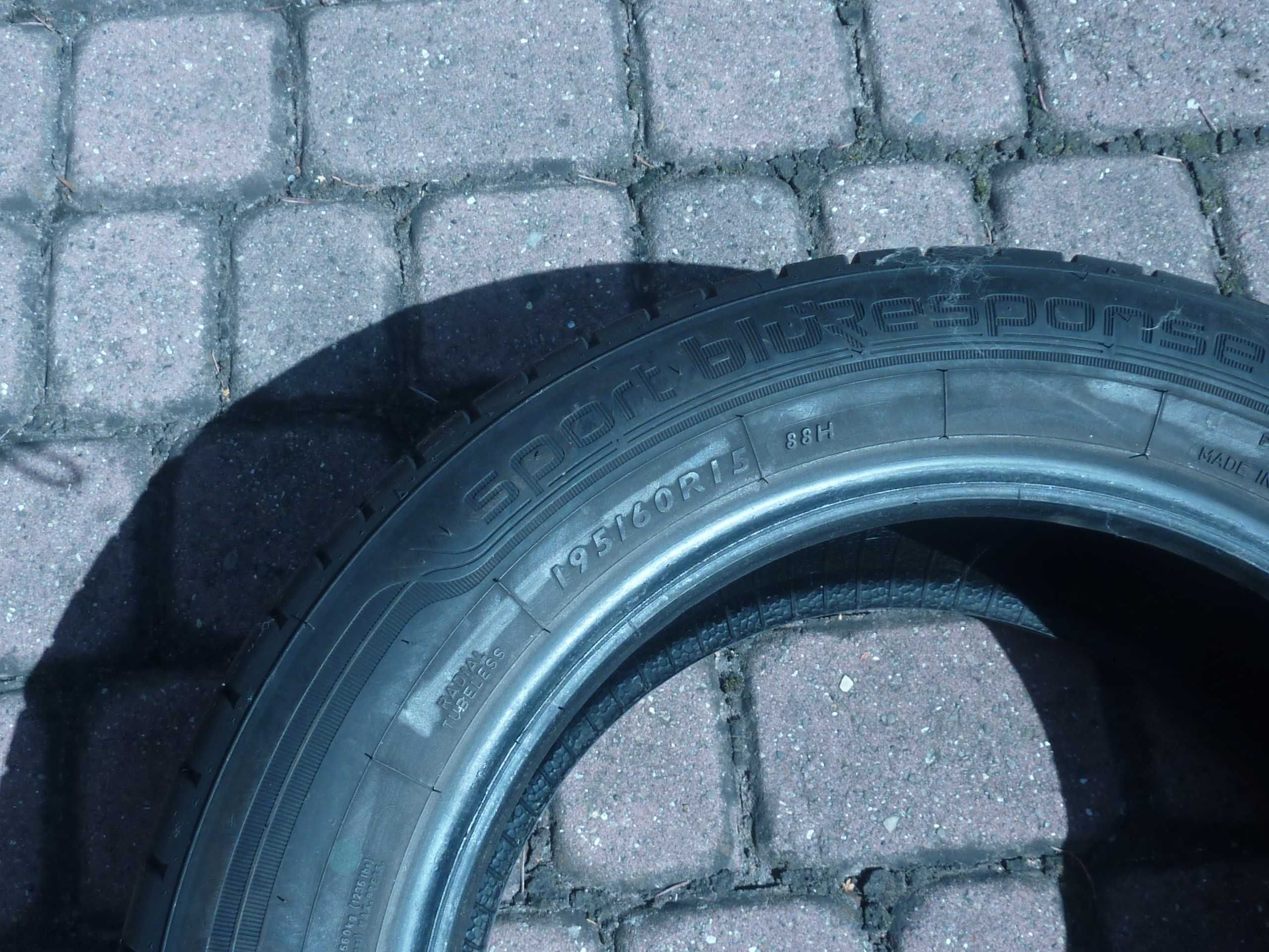 Opony Dunlop 195/60R15 Sport  Bluresponse  H