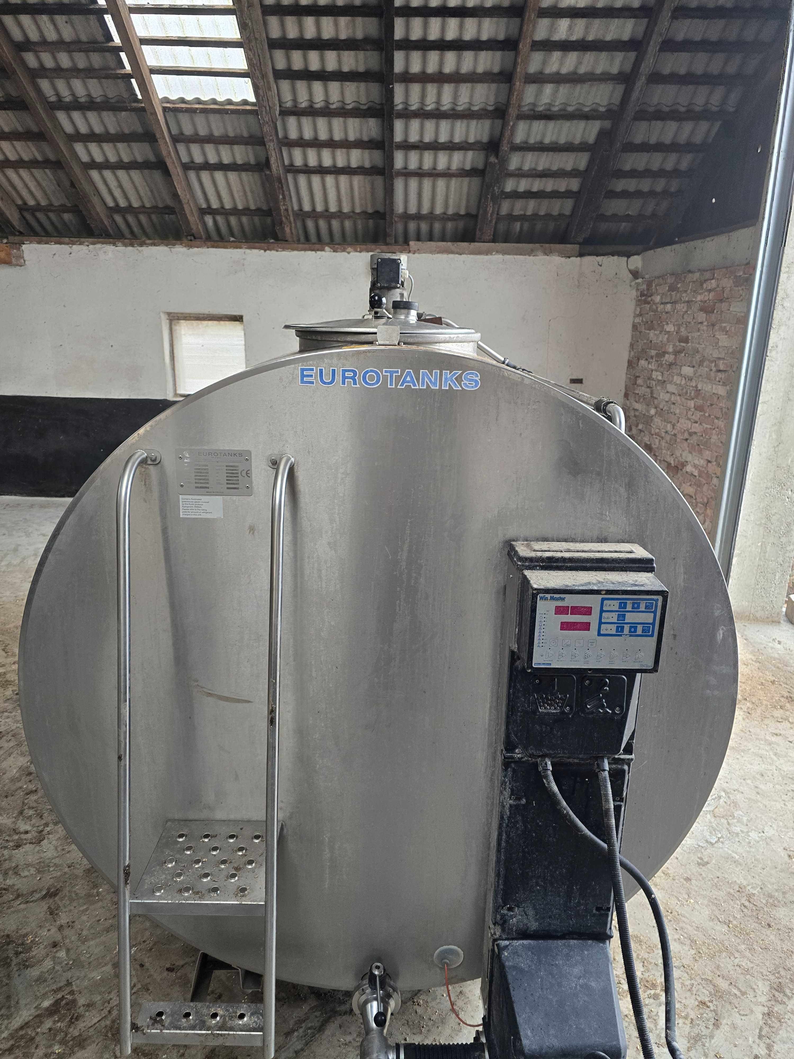 Schładzalnik Eurotanks Wedholms 3200L Zbiornik na mleko