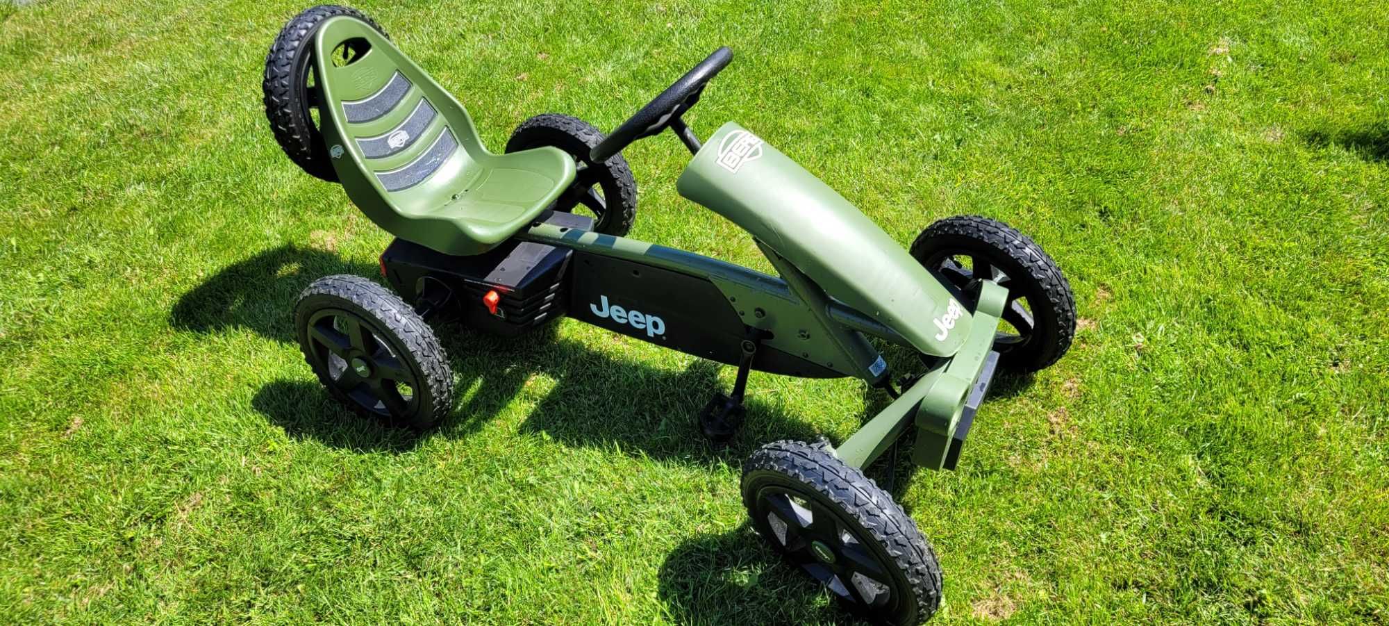BERG Jeep Adventure - gokart na pedały jak nowy, dla dzieci 4-12 lat