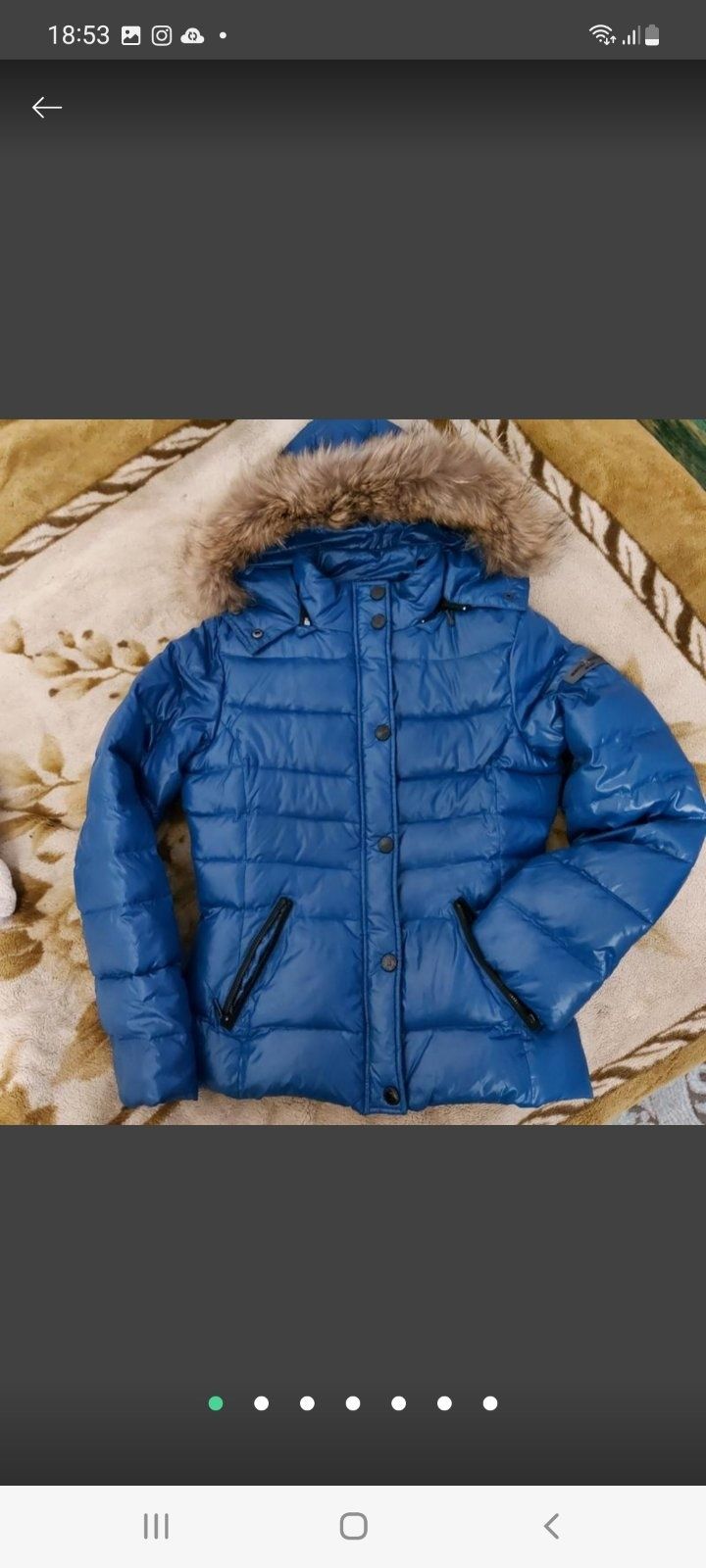 Стеганая куртка ветровка Mountain peak schoffel