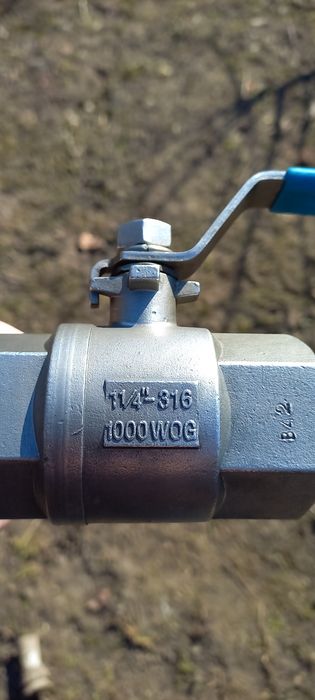 Кран шаровий 1 1/4"-316 1000wog
